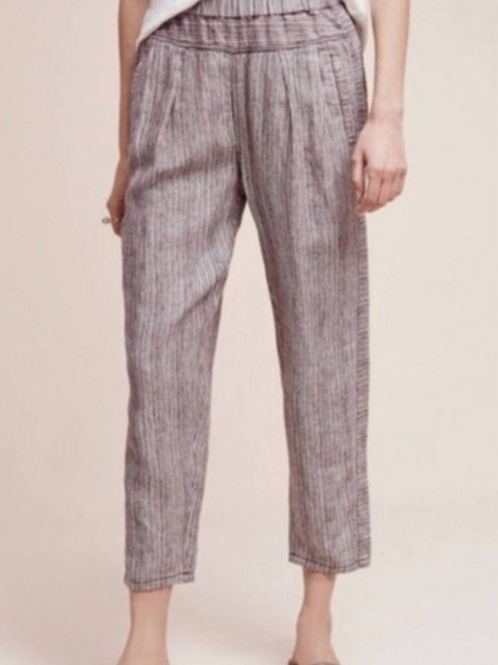 Anthropologie Hei Hei pull-on cropped pants
